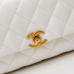 Replica perfetta Flap Chain Borsa AS4997 Bianco Imitazione Outlet Online