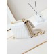 Replica perfetta Flap Chain Borsa AS4997 Bianco Imitazione Outlet Online