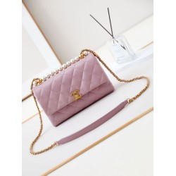 Replica perfetta Flap Chain Borsa AS4997 Rosa Imitazione Outlet Online