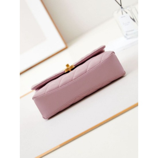 Replica perfetta Flap Chain Borsa AS4997 Rosa Imitazione Outlet Online