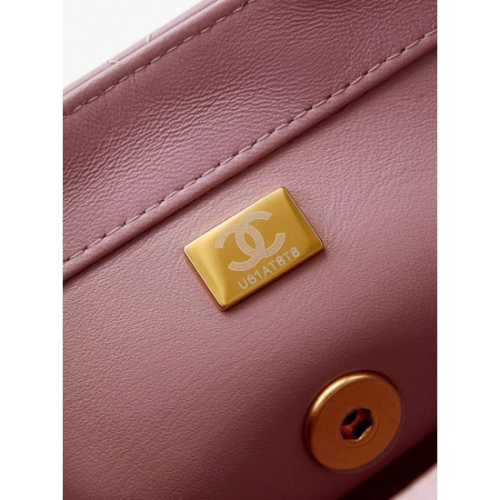 Replica perfetta Flap Chain Borsa AS4997 Rosa Imitazione Outlet Online