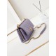 Miglior Falso Flap Chain Borsa AS4997 Viola Economiche Premium