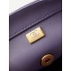 Miglior Falso Flap Chain Borsa AS4997 Viola Economiche Premium