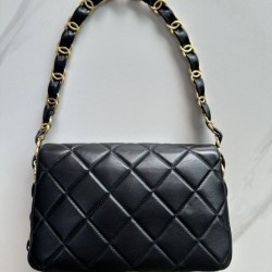 Migliore Repliche Borsa a tracolla AS5176 Nera Economiche Outlet Online