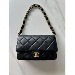 Migliore Repliche Borsa a tracolla AS5176 Nera Economiche Outlet Online