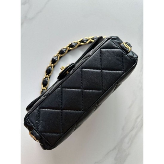 Migliore Repliche Borsa a tracolla AS5176 Nera Economiche Outlet Online