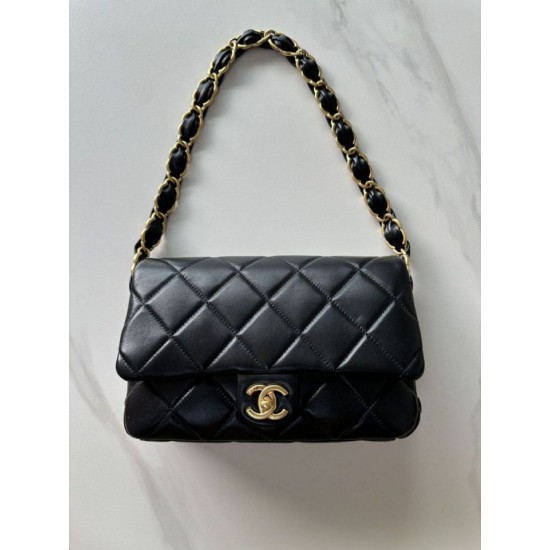 Migliore Repliche Borsa a tracolla AS5176 Nera Economiche Outlet Online