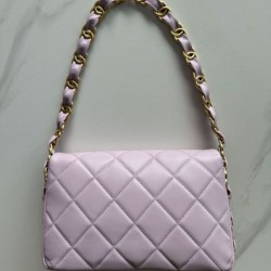 Migliore Repliche Borsa a tracolla AS5176 Rosa Economiche Outlet Online