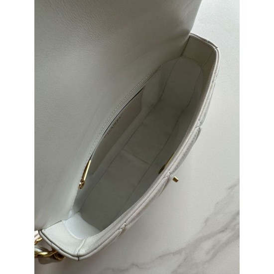 Perfette Qualità Repliche Borsa a tracolla AS5176 bianca Imitazione
