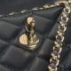Migliore Repliche Borsa Woc 24B Trendy CC con patta AP4184 Nera Economiche Outlet Online