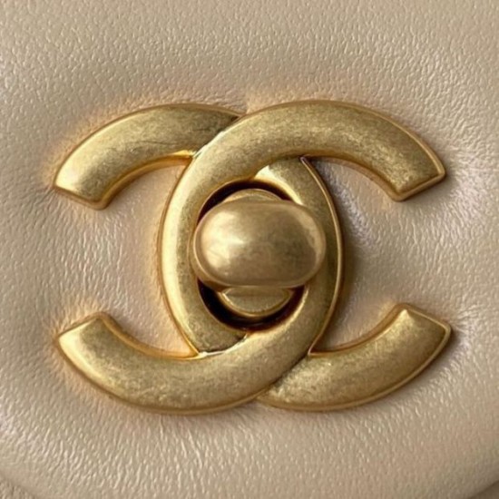Perfette Qualità Repliche Borsa AS1787 Mini con patta albicocca Imitazione