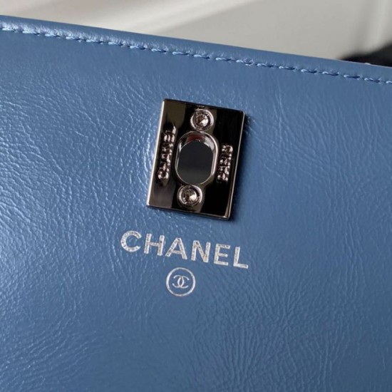 Perfette Qualità Repliche Borsa a tracolla Borsa AP3566 Blu Imitazione