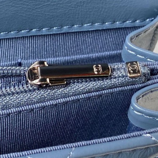 Perfette Qualità Repliche Borsa a tracolla Borsa AP3566 Blu Imitazione