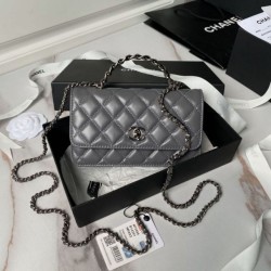 Replica perfetta Borsa a tracolla Borsa AP3566 Grigia Imitazione Outlet Online