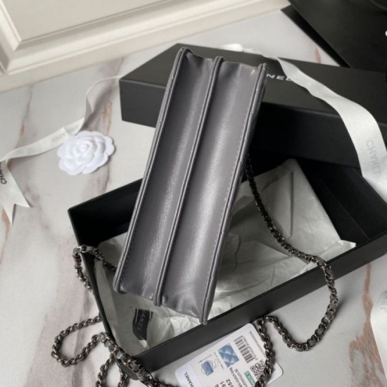 Replica perfetta Borsa a tracolla Borsa AP3566 Grigia Imitazione Outlet Online