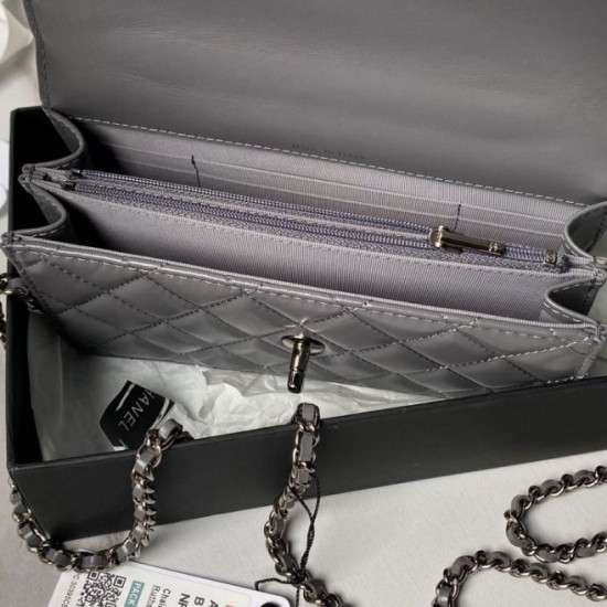 Replica perfetta Borsa a tracolla Borsa AP3566 Grigia Imitazione Outlet Online
