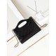 Migliore Replica 31 Mini Shopping Borsa Pochette con catena lucida AS3656 Nera Imitazioni Outlet Italia Perfette Qualità Repliche 31 Mini Shopping Borsa Pochette con catena lucida AS3656 Nera Imitazione