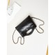 Migliore Replica 31 Mini Shopping Borsa Pochette con catena lucida AS3656 Nera Imitazioni Outlet Italia Perfette Qualità Repliche 31 Mini Shopping Borsa Pochette con catena lucida AS3656 Nera Imitazione