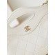 Miglior Falso 31 Mini Shopping Borsa Pochette con catena lucida AS3656 Bianca Economiche Premium