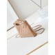 Perfette Qualità Repliche 31 Mini Shopping Borsa Pochette con catena lucida AS3656 Beige Imitazione