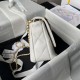 Miglior Falso Borsa 24A con catena di lettere di perle AS5011 Bianca Economiche Premium