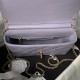 Miglior Falso Borsa 24A con catena di lettere di perle AS5011 Viola Economiche Premium