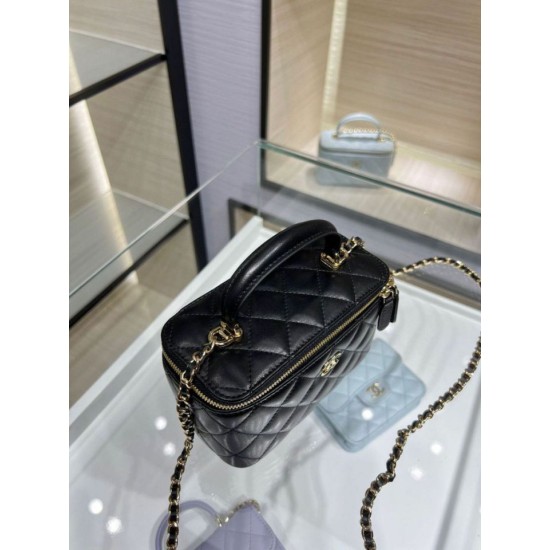 Miglior Falso Borsa a catena 24K Vanity AP2199 Nera Economiche Premium