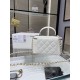 Replica perfetta Borsa a catena 24K Vanity AP2199 Bianca Imitazione Outlet Online