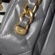 Migliore Repliche Borsa mini con patta con manico superiore AS4992 Grigio Economiche Outlet Online