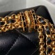 Migliore Repliche Borsa mini con patta AS4972 Nera Economiche Outlet Online