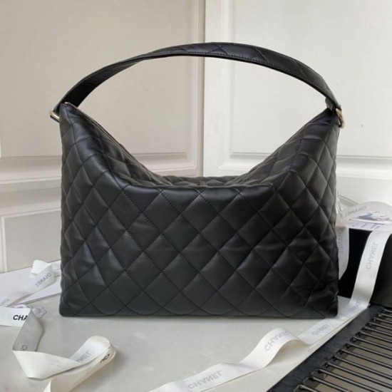 Migliore Repliche Maxi Hobo Borsa AS4339 Nero Economiche Outlet Online