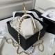 Miglior Falso Mini Top Handle Borsa AP3485 Bianco Economiche Premium