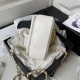 Miglior Falso Mini Top Handle Borsa AP3485 Bianco Economiche Premium