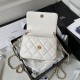 Miglior Falso Mini Top Handle Borsa AP3485 Bianco Economiche Premium