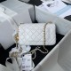 Perfette Qualità Repliche AS1787 Mini Flap Borsa Bianco Imitazione