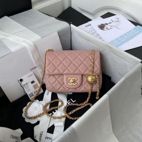 Perfette Qualità Repliche Mini Shoulder Borsa AS1786 Rosa Imitazione