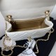Miglior Falso Mini Shoulder Borsa AS1786 Bianco Economiche Premium