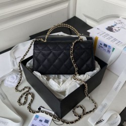 Miglior Falso Mini Top Handle Borsa AP3238 Nero Economiche Premium
