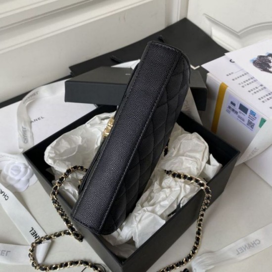 Miglior Falso Mini Top Handle Borsa AP3238 Nero Economiche Premium