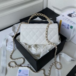 Migliore Replica Mini Top Handle Borsa AP3238 Bianco Imitazioni Outlet Italia Migliore Repliche Mini Top Handle Borsa AP3238 Bianco Economiche Outlet Online