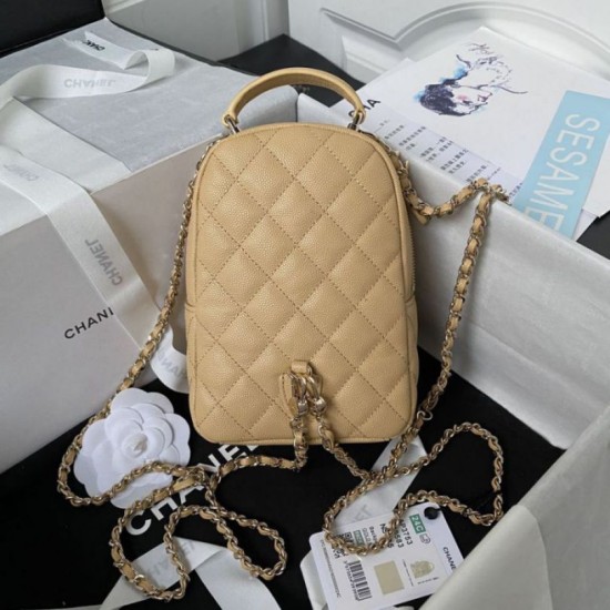 Perfette Qualità Repliche Mini Zaino AP3753 Albicocca Imitazione