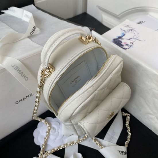 Replica perfetta Mini Zaino AP3753 Bianco Imitazione Outlet Online