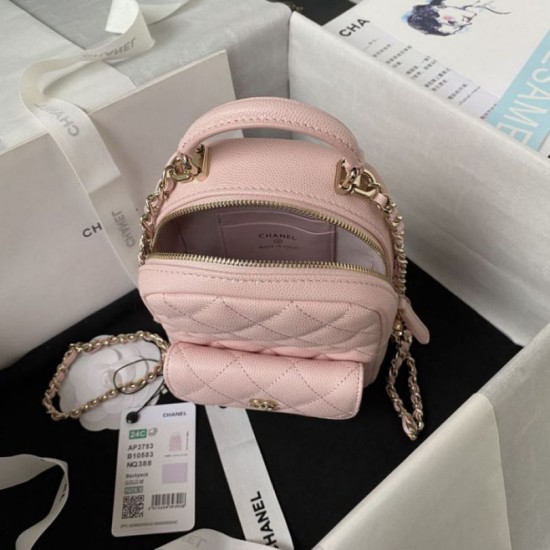 Migliore Repliche Mini Zaino AP3753 Rosa Economiche Outlet Online