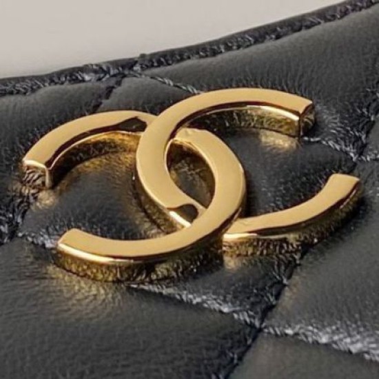 Migliore Repliche Borsa a tracolla AS3786 Nero Economiche Outlet Online