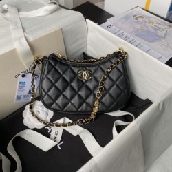 Migliore Repliche Borsa a tracolla AS3786 Nero Economiche Outlet Online