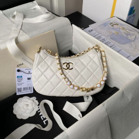 Replica perfetta Borsa a tracolla AS3786 Bianco Imitazione Outlet Online