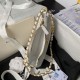 Replica perfetta Borsa a tracolla AS3786 Bianco Imitazione Outlet Online