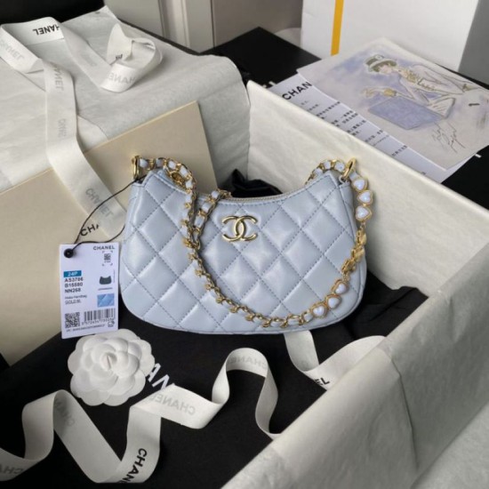 Migliore Repliche Borsa a tracolla AS3786 Blu Economiche Outlet Online