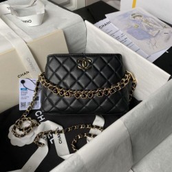 Perfette Qualità Repliche Borsa a tracolla AS3787 Nero Imitazione