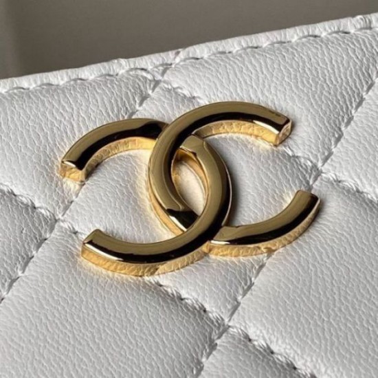 Perfette Qualità Repliche Borsa a tracolla AS3787 Bianco Imitazione